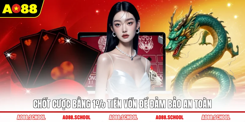 Chốt cược bằng 1% tiền vốn để đảm bảo an toàn