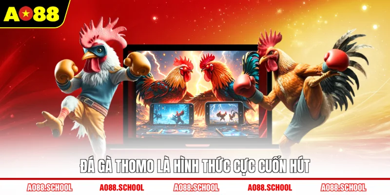 Đá gà Thomo là hình thức cực cuốn hút